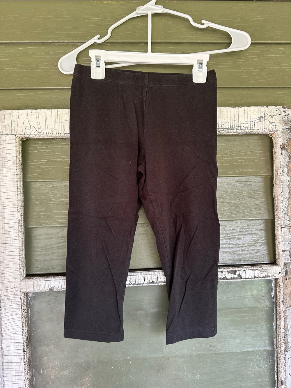 wonder nation Black Capri Leggings for Kids